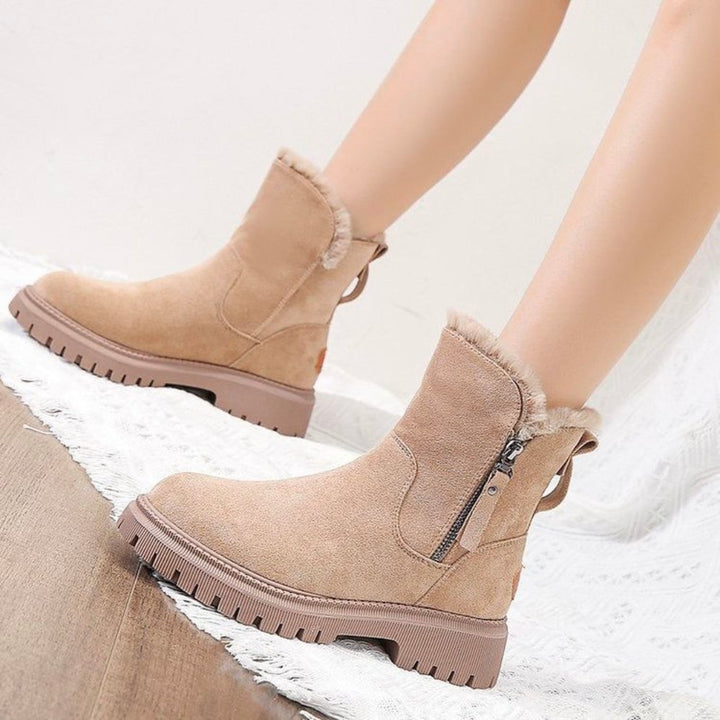 Women’s Ankle Winter Boots | Side Zip