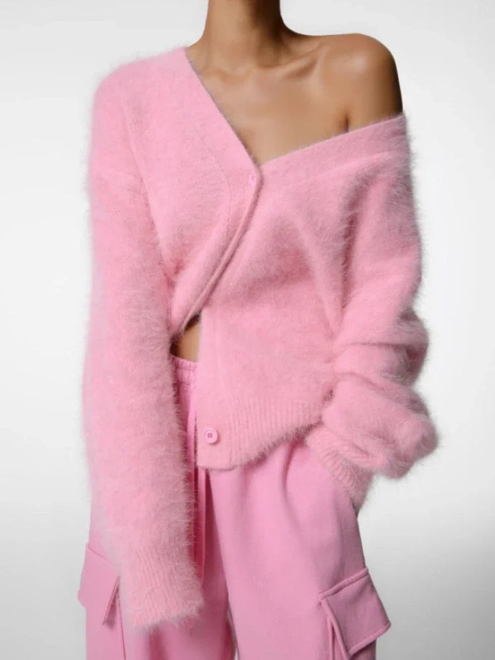 Women’s Fluffy Oversized Cardigan | Casual