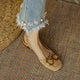 Women’s Slingback Loafers | Gold Buckle
