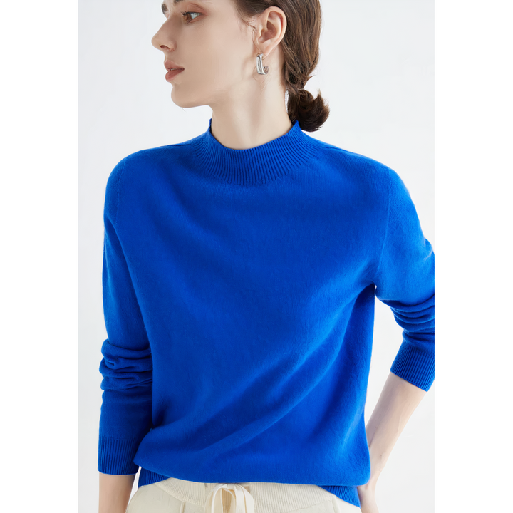 Women’s Mock Neck Sweater | Long Sleeve