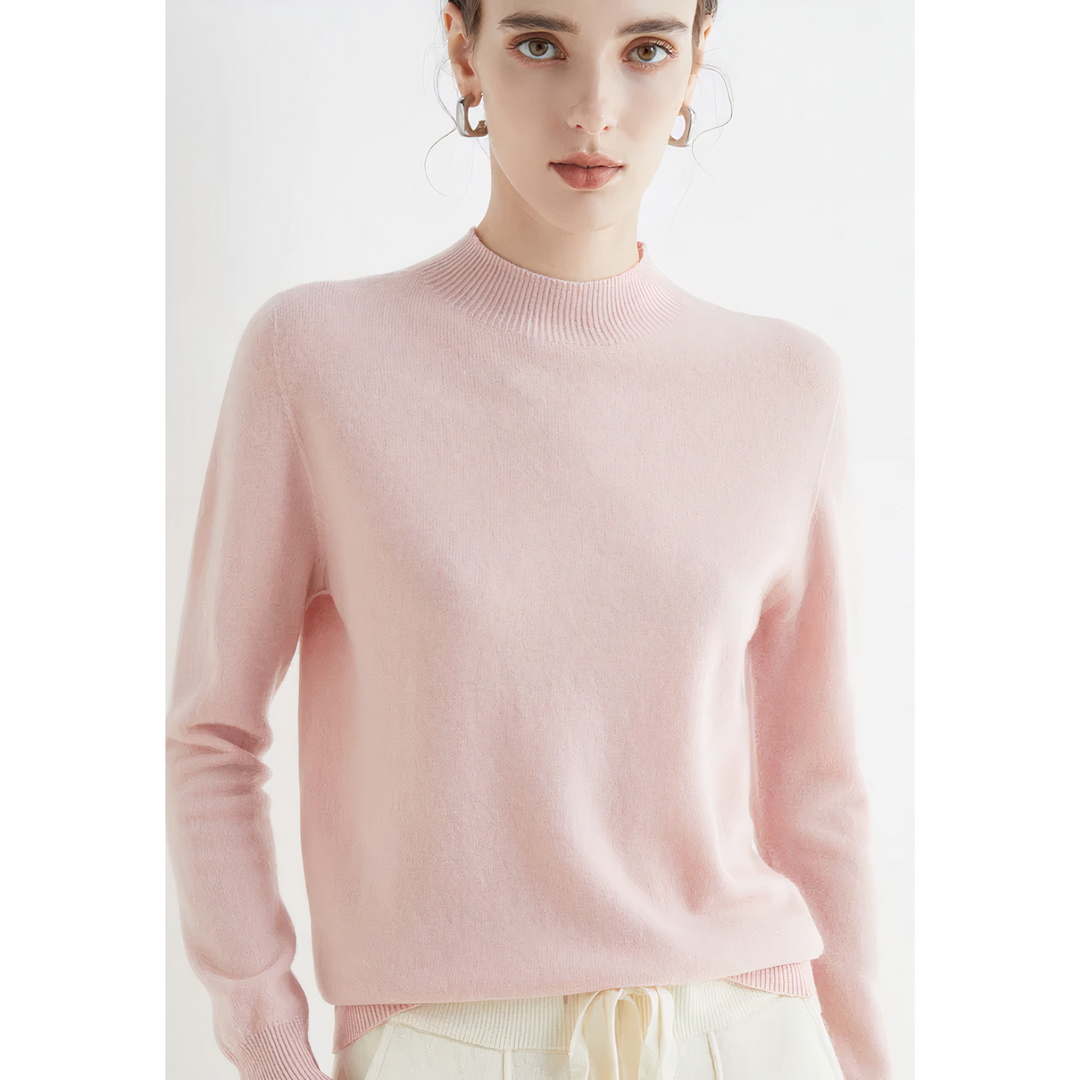 Women’s Mock Neck Sweater | Long Sleeve