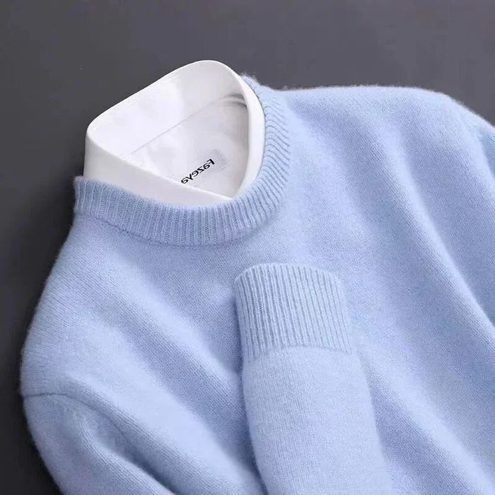 Men’s Classic Knit Jumper | Crew Neck