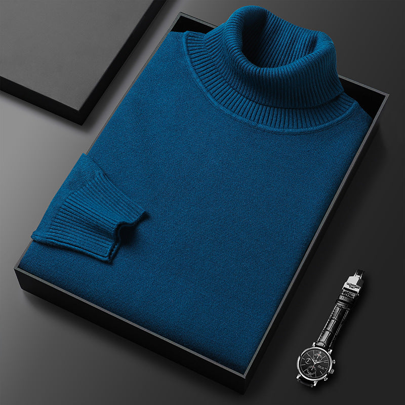 Men’s Knitted Turtleneck Sweater | Winter