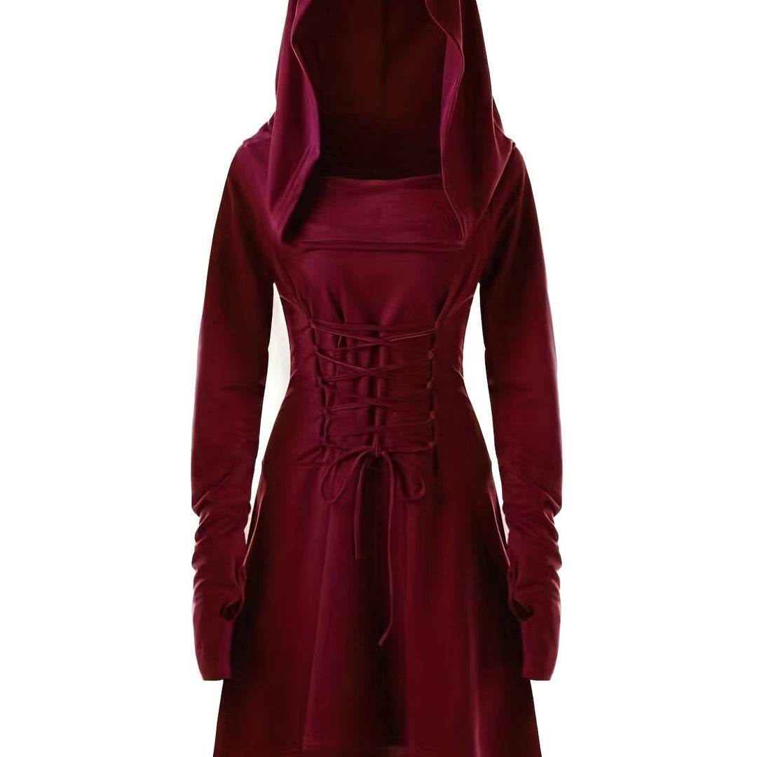 Women’s Halloween Witch Costume Dress | Hooded