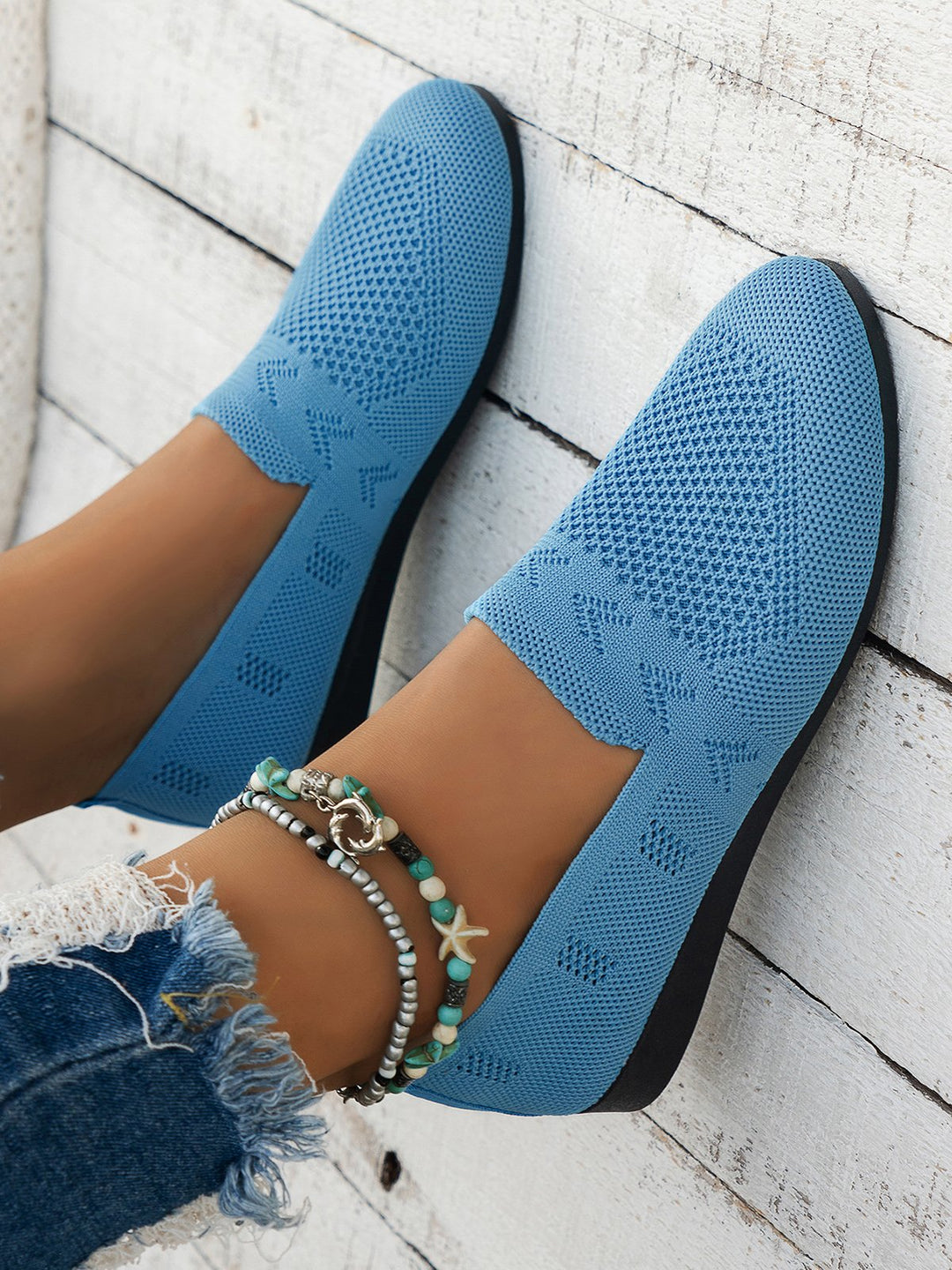 Women’s Orthopaedic Knit Slip-On Loafers | Lightweight