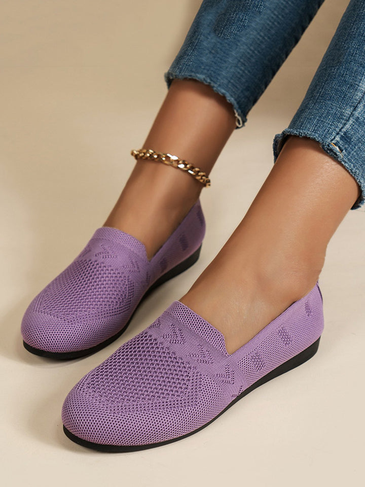 Women’s Orthopaedic Knit Slip-On Loafers | Lightweight