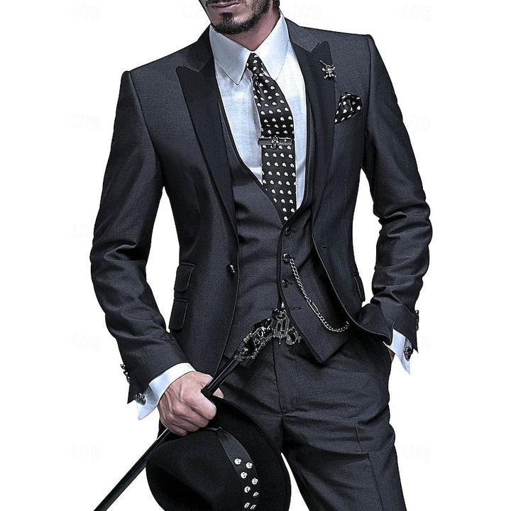 Byron - Men's Suit Collection - 3-Piece Outfit