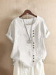 Women’s Casual Button Shirt | Loose Fit