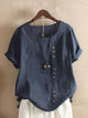 Women’s Casual Button Shirt | Loose Fit