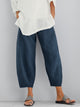 Women’s Relaxed Fit Cropped Trousers | Wide Leg