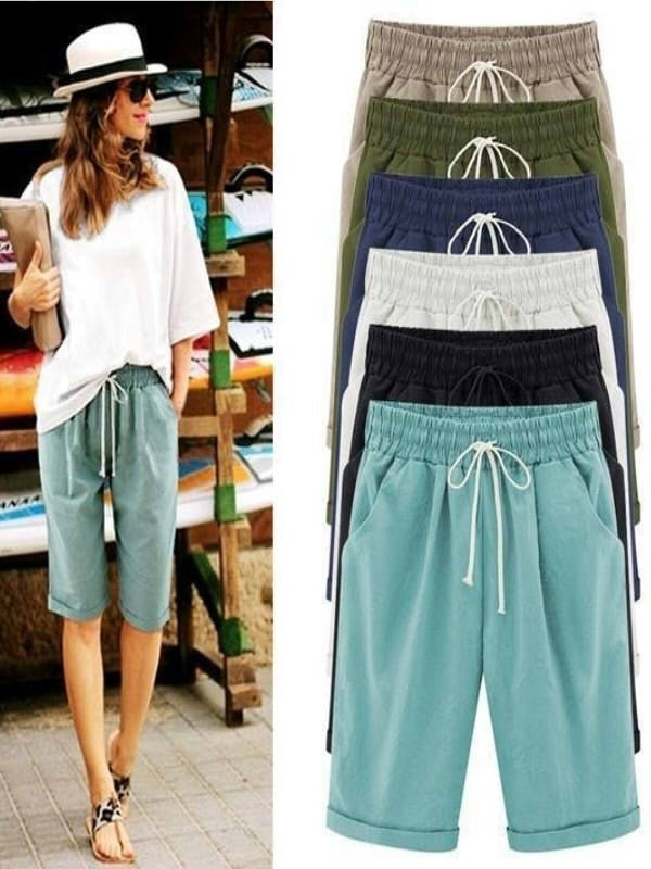 Women’s Casual Drawstring Shorts | Relaxed Fit