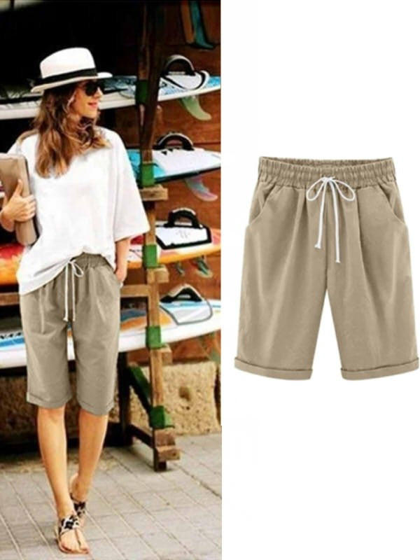 Women’s Casual Drawstring Shorts | Relaxed Fit