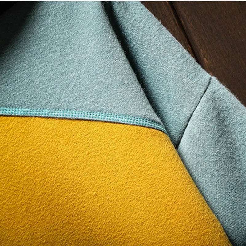 Men’s Colour Block Hoodie | Long Sleeve