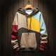 Men’s Colour Block Hoodie | Long Sleeve
