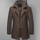 Men’s Double Breasted Winter Coat | Slim Fit