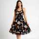 Women’s Halloween Dress | Cartoon Print Midi