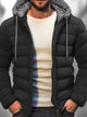 Men’s Hooded Puffer Jacket | Zip-Up