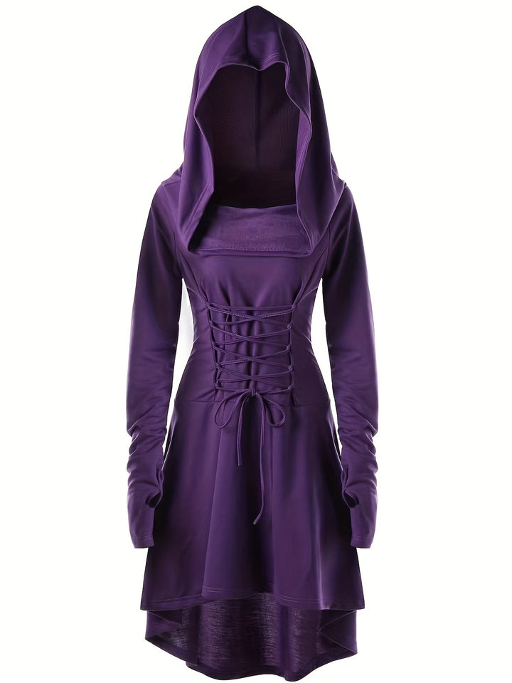 Women’s Halloween Witch Costume Dress | Hooded