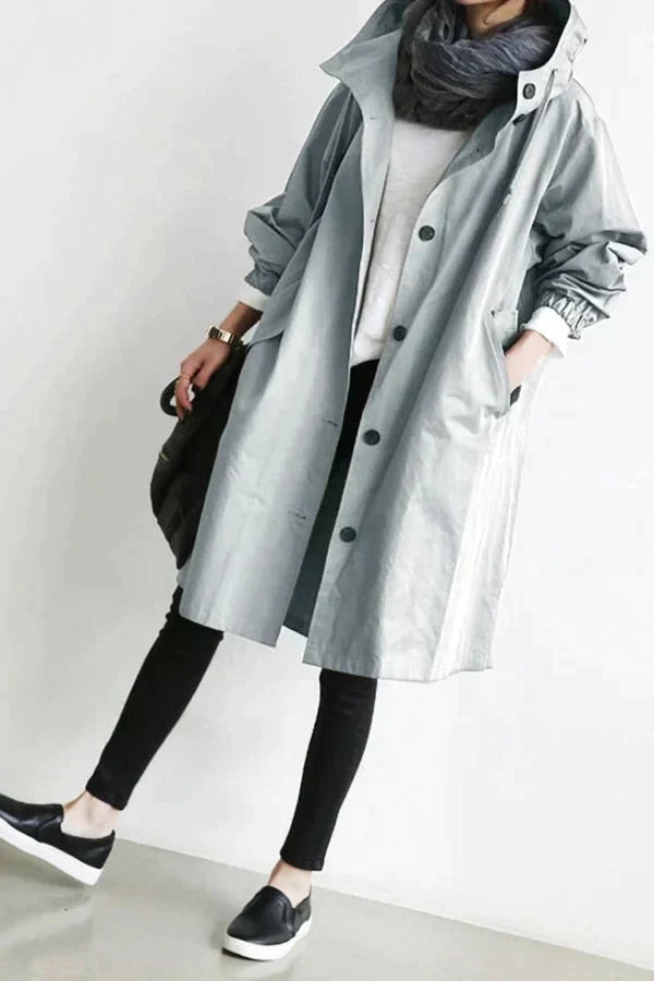 Women’s Oversized Rain Coat | Long