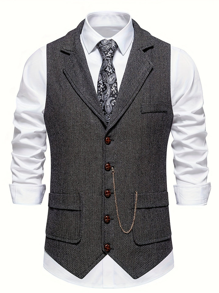 Dylan - Men's Sleeveless Blazer