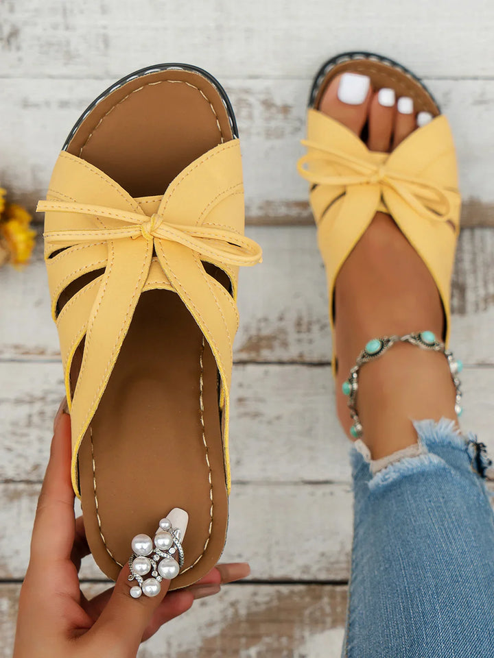 Women’s Orthopaedic Bow Sandals | Slip-On