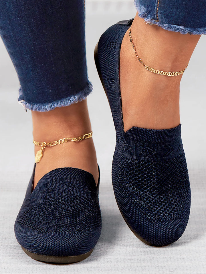Women’s Orthopaedic Knit Slip-On Loafers | Lightweight