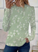 Women’s Graphic Nature Inspired Top | Long Sleeve