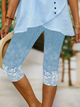 Women’s Floral Capri Leggings | Summer