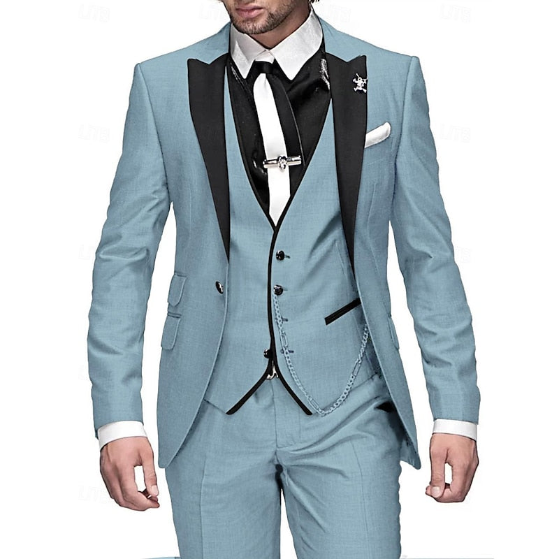 Byron - Men's Suit Collection - 3-Piece Outfit
