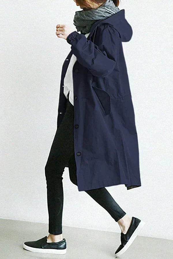 Women’s Oversized Rain Coat | Long