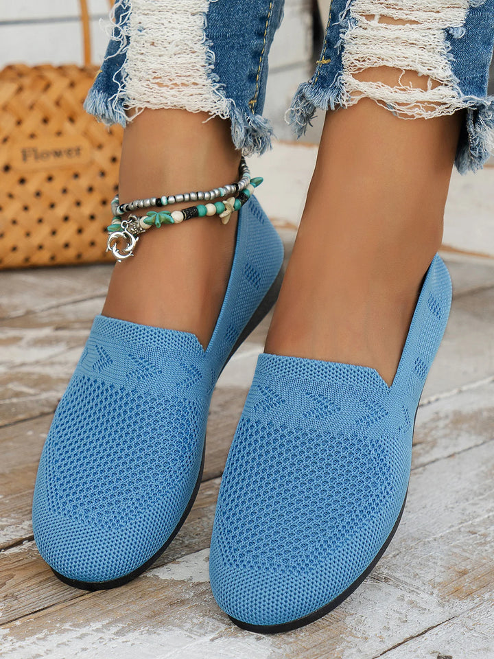 Women’s Orthopaedic Knit Slip-On Loafers | Lightweight