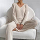 Women’s Ribbed Lounge Set | Relaxed Fit