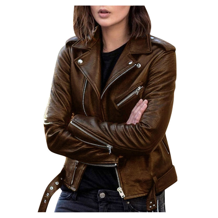 Women’s Zip-Up Jacket | Biker Style