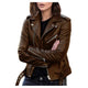 Women’s Zip-Up Jacket | Biker Style