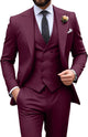 Men’s 3-Piece Slim Fit Suit | Formal Wedding
