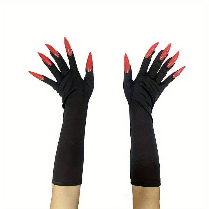 Women’s Halloween Witch Costume Gloves | Claw
