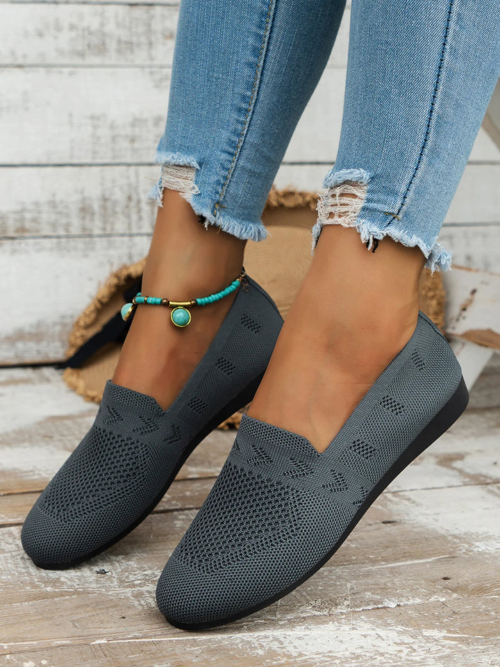 Women’s Orthopaedic Knit Slip-On Loafers | Lightweight