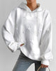 Women’s Embossed Star Hoodie | Long Sleeve