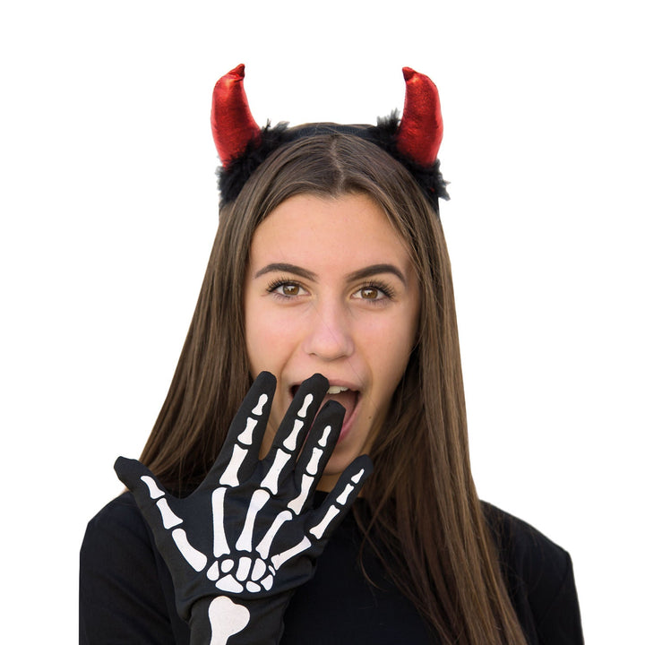 Halloween Devil Horn Headband | Costume Accessory
