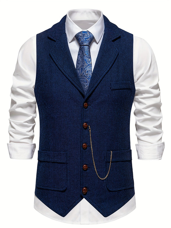 Dylan - Men's Sleeveless Blazer