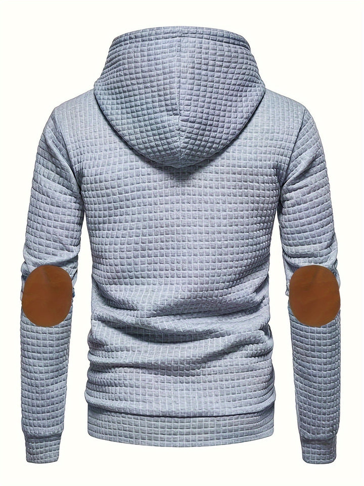 Patrick - Men's Waffle Pattern Hoodie