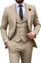 Men’s 3-Piece Slim Fit Suit | Formal Wedding