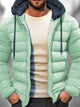 Men’s Hooded Puffer Jacket | Zip-Up