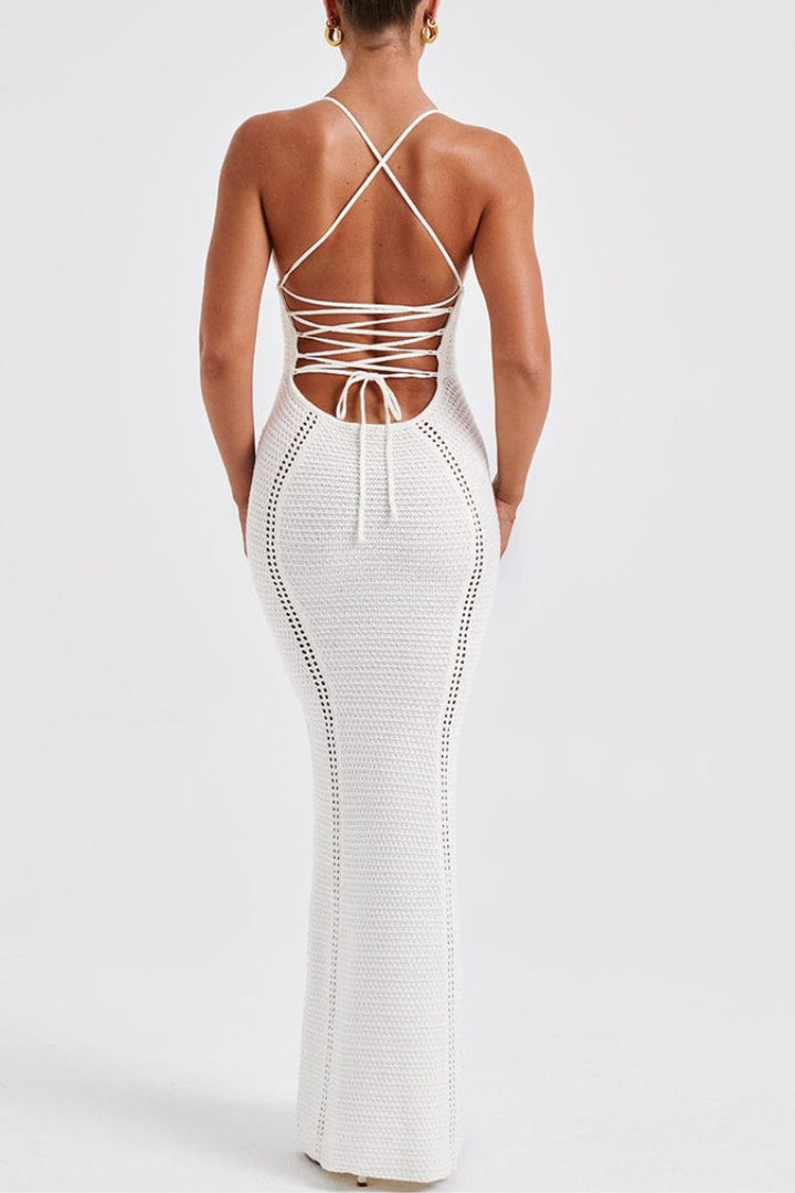 Women’s Crochet Bodycon Dress | Maxi