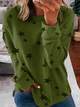 Women’s Star Print Sweatshirt | Casual Style