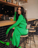 Women’s Long Sleeve Ribbed Dress | Maxi