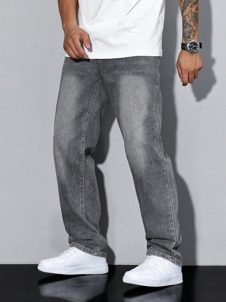 Men’s Straight Jeans | Washed