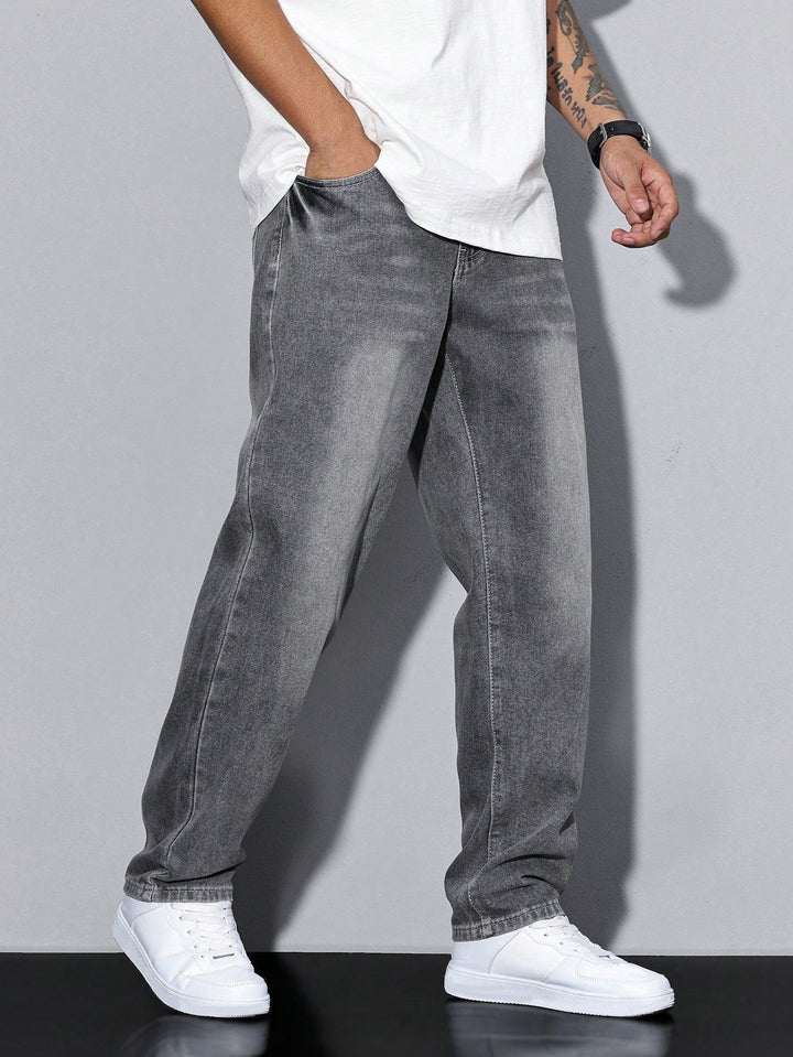 Men’s Straight Jeans | Washed