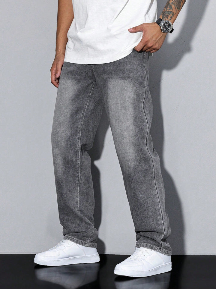 Men’s Straight Jeans | Washed