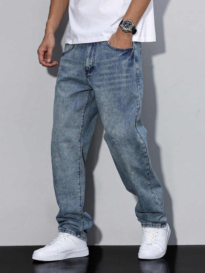 Men’s Straight Jeans | Washed